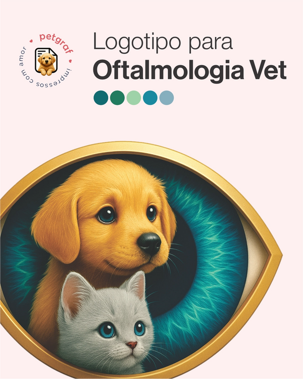 Logotipo para oftalmologia veterinária