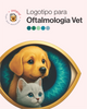 Logotipo para oftalmologia veterinária