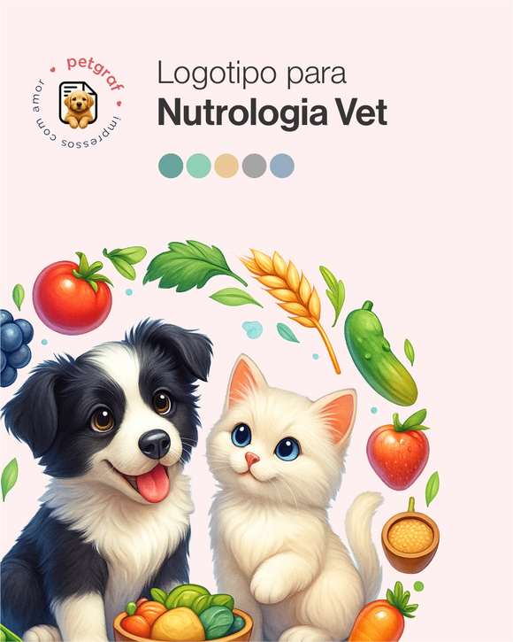 Logotipo para nutrologia veterinária