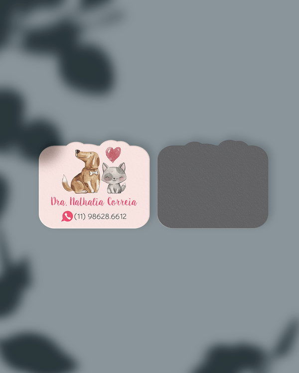 Ímã de geladeira pet shop e veterinário