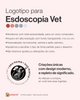 Logotipo para endoscopia veterinária