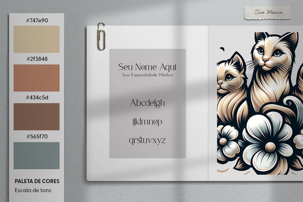 Logotipos para Medicina de Felinos
