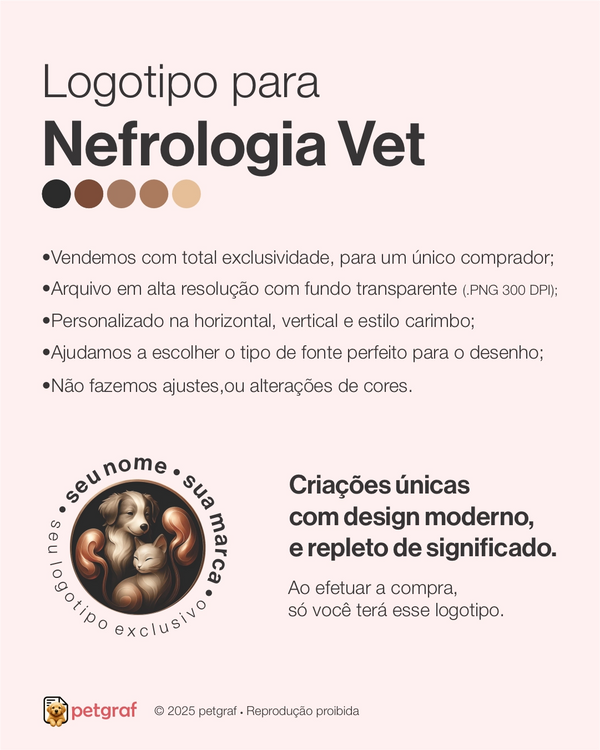 Logotipo para nefrologia veterinária