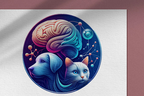 Logotipo para neurologia veterinária