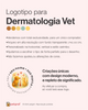 Logotipo para dermatologia veterinária