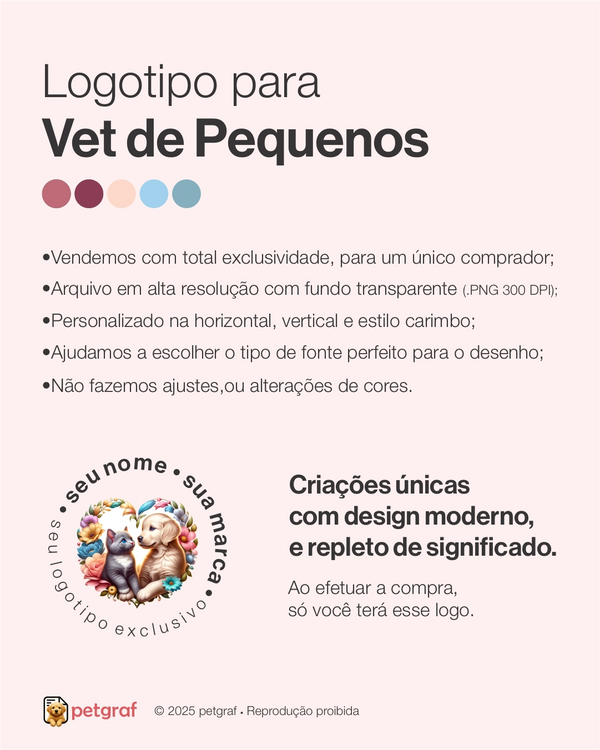 Logotipo Veterinário