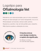 Logotipo de oftalmologia veterinária