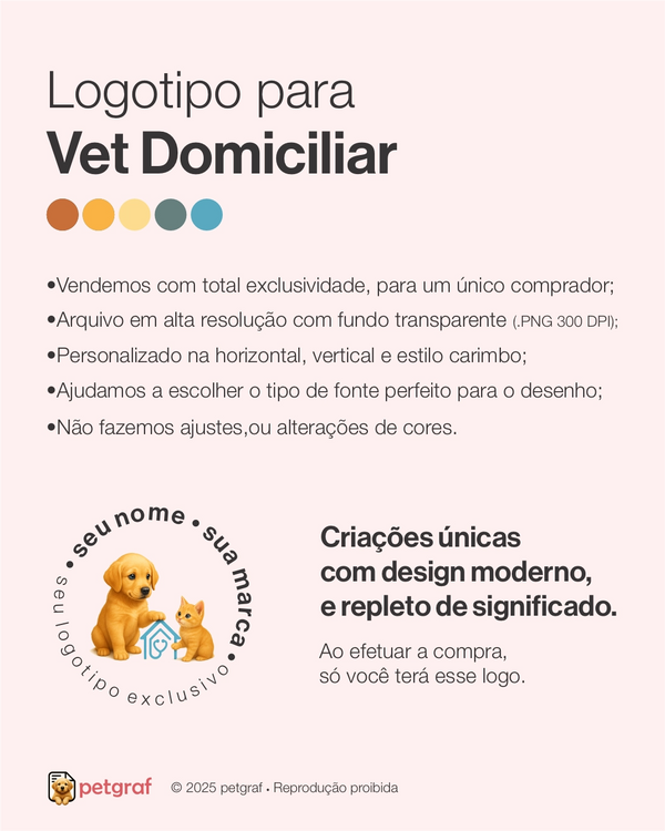 Logotipo Veterinário
