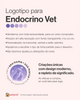 Logotipo para endocrinologia veterinária