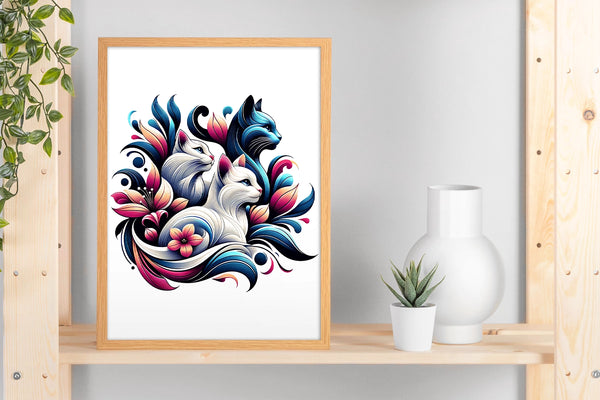 Logotipo para medicina de felinos