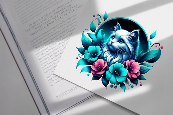 Logotipo para medicina de felinos