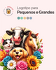 Logotipo para pequenos e grandes animais