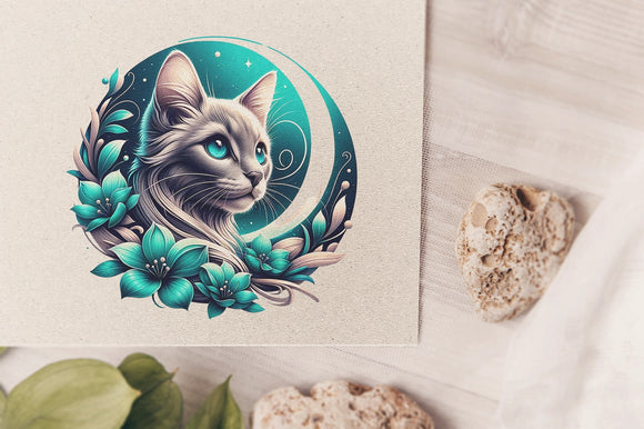 Logotipo para medicina de felinos