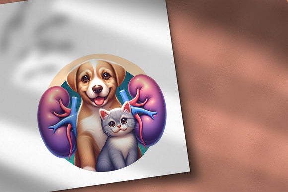 Logotipo para nefrologia veterinária