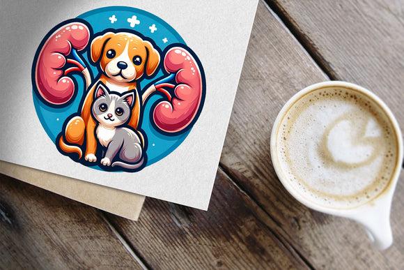 Logotipo para nefrologia veterinária