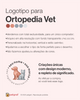 Logotipo para ortopedia veterinária