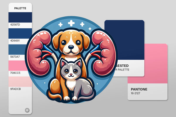 Logotipo para nefrologia veterinária