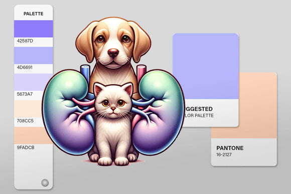 Logotipo para nefrologia veterinária