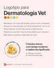 Logotipo para dermatologia veterinária