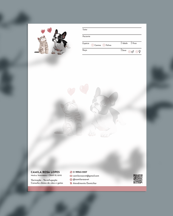 Receituário veterinário