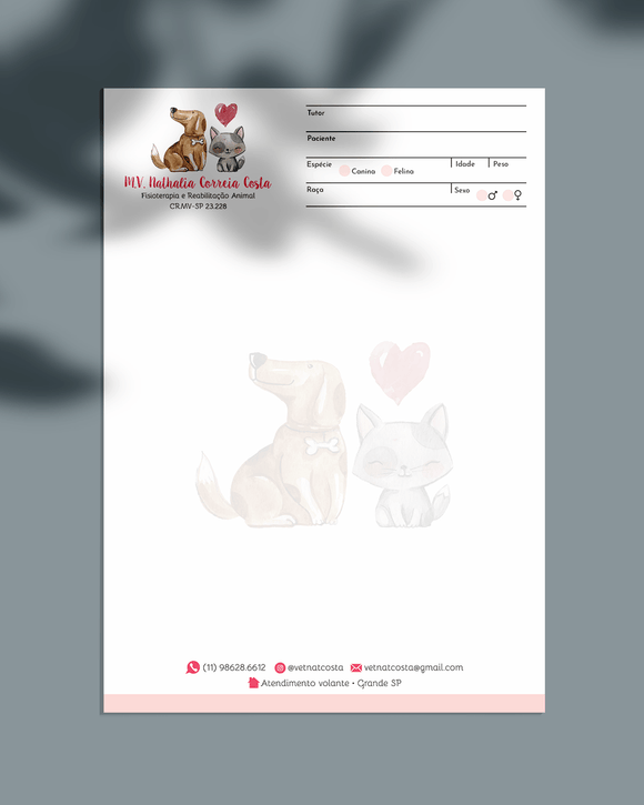 Receituário veterinário
