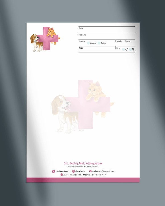 Receituário veterinário