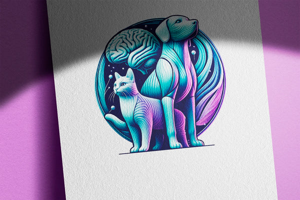 Logotipo para neurologia veterinária