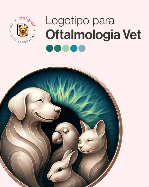 Logotipo para oftalmologia veterinária