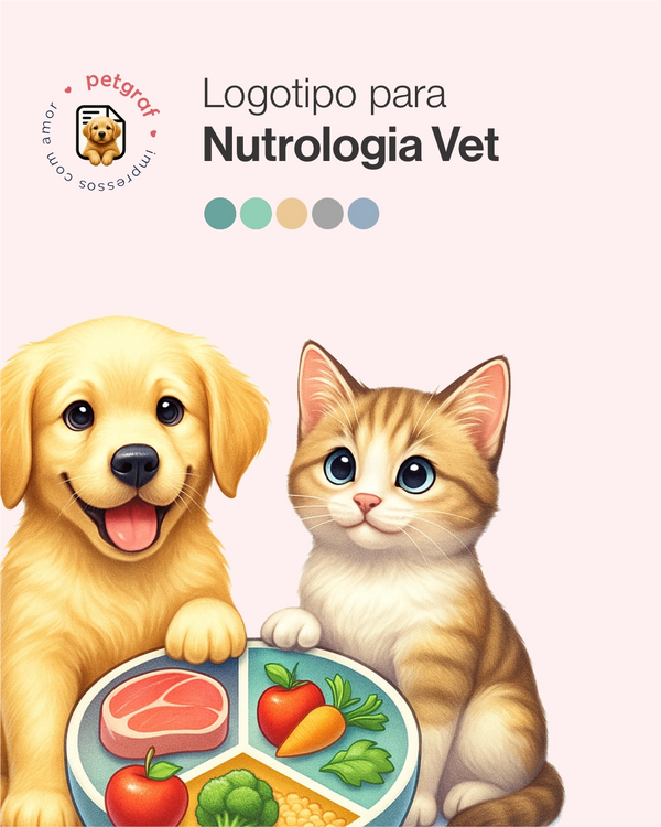 Logotipo para nutrologia veterinária