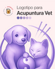 Logotipo para acupuntura veterinária 