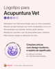 Logotipo para acupuntura veterinária 