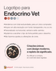 Logotipo para endocrinologia veterinária
