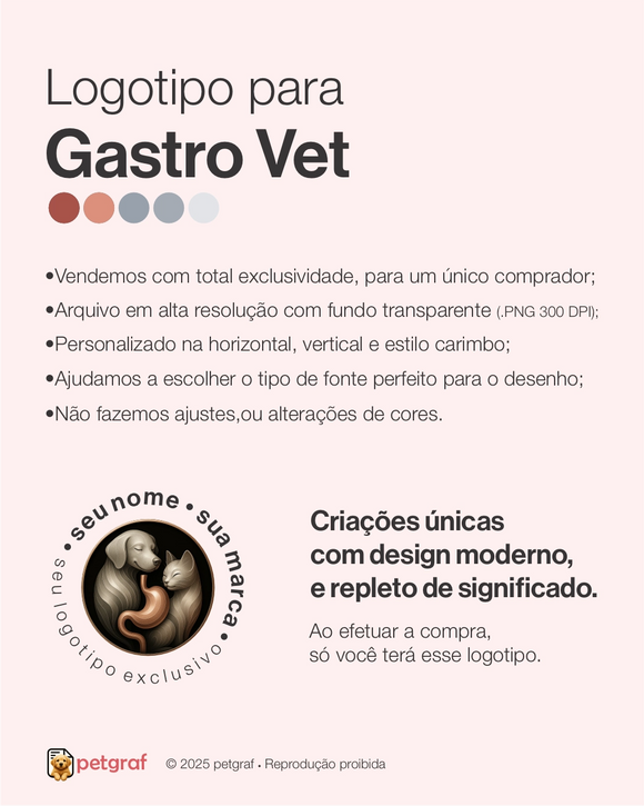 Logotipo gastroenterologia veterinária
