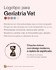 Logotipo de geriatria veterinária