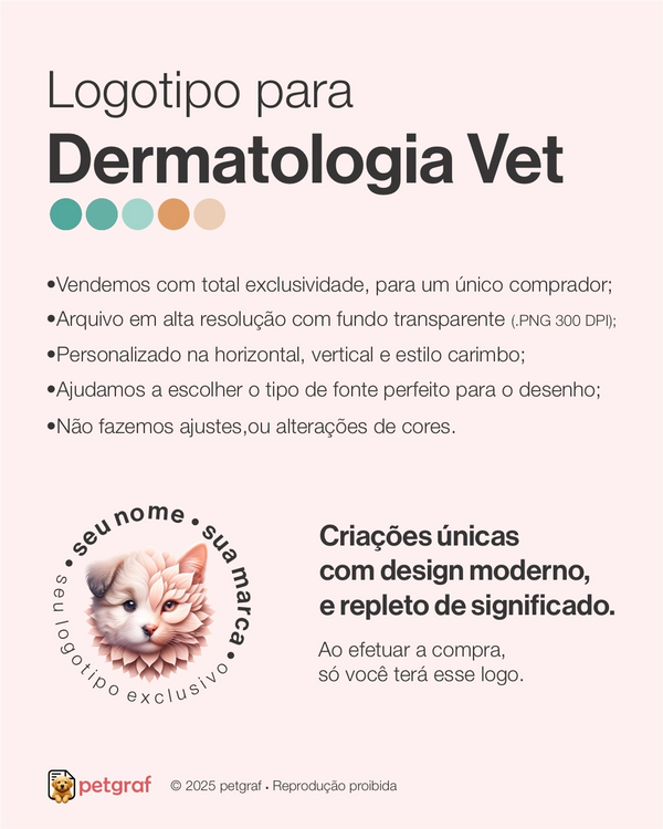 Logotipo de Dermatologia Veterinária