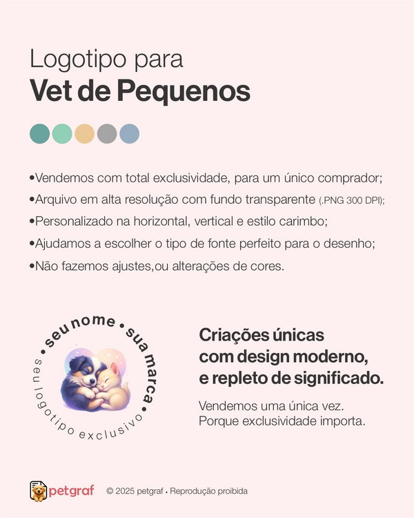 Logotipo veterinário