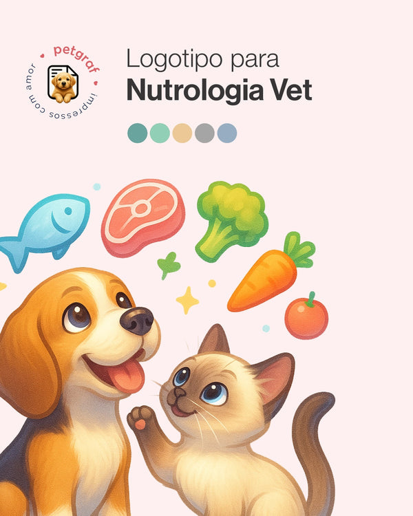 Logotipo para nutrologia veterinária