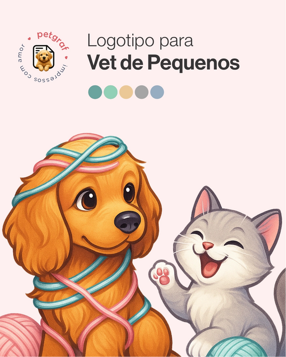 Logotipo veterinário