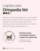 Logotipo para ortopedia veterinária