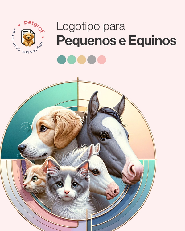 Logotipo veterinário 