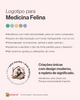 Logotipo para medicina felina
