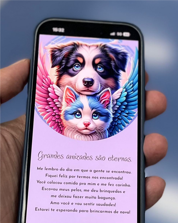 Carta virtual de despedida para whatsapp