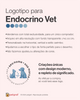 Logotipo para endocrinologia veterinária
