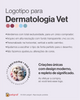 Logotipo para dermatologia veterinária