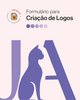 Formulário de criação para logotipos veterinários