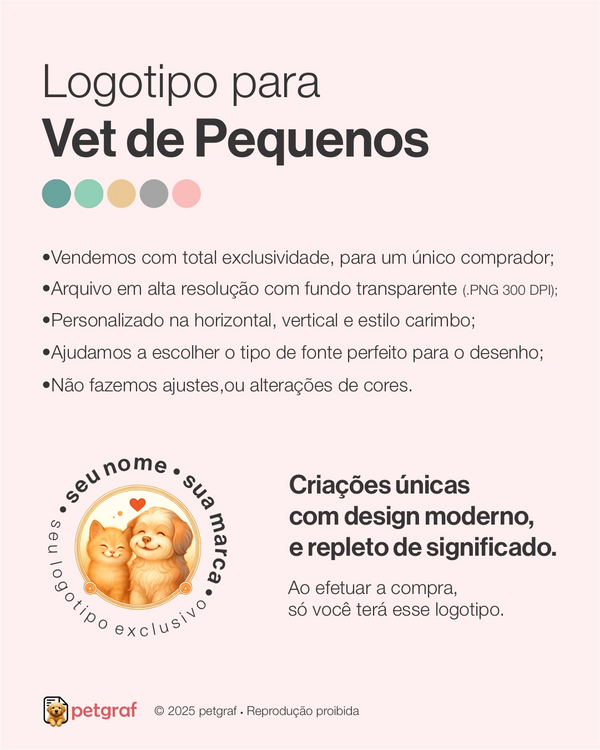 Logotipo Veterinário