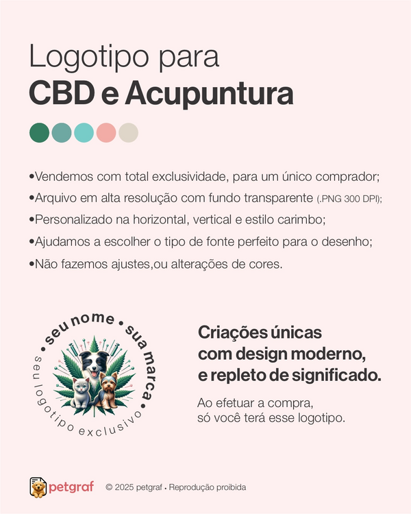 Logotipo para Medicina Veterinária Integrativa