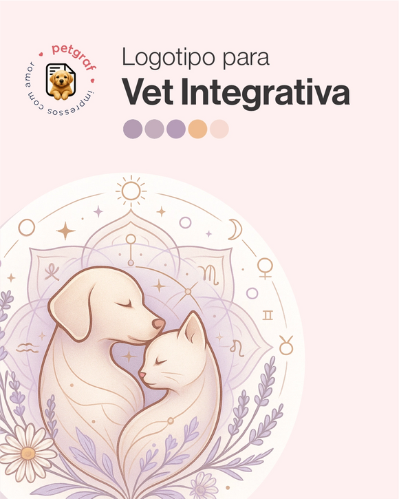 Logotipo para veterinária integrativa