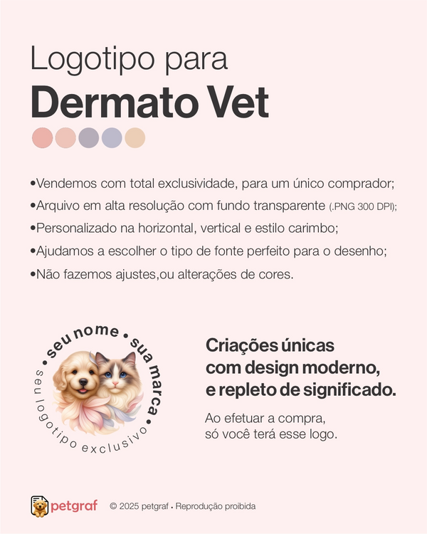 Logotipo de Dermatologia Veterinária