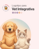 Logotipo para veterinária integrativa